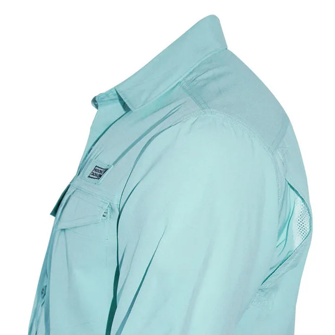 Coastline Vented SS Fishing Shirt – Beach Glass